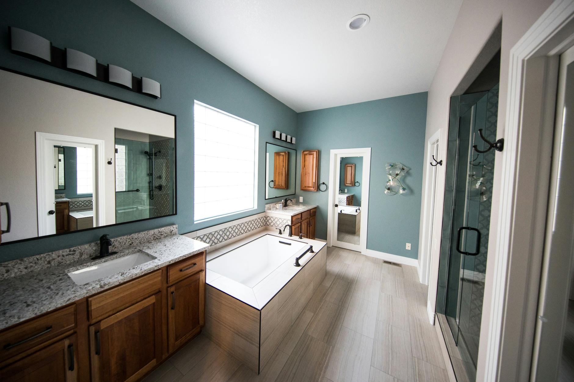 Bathroom remodel by White River Group
