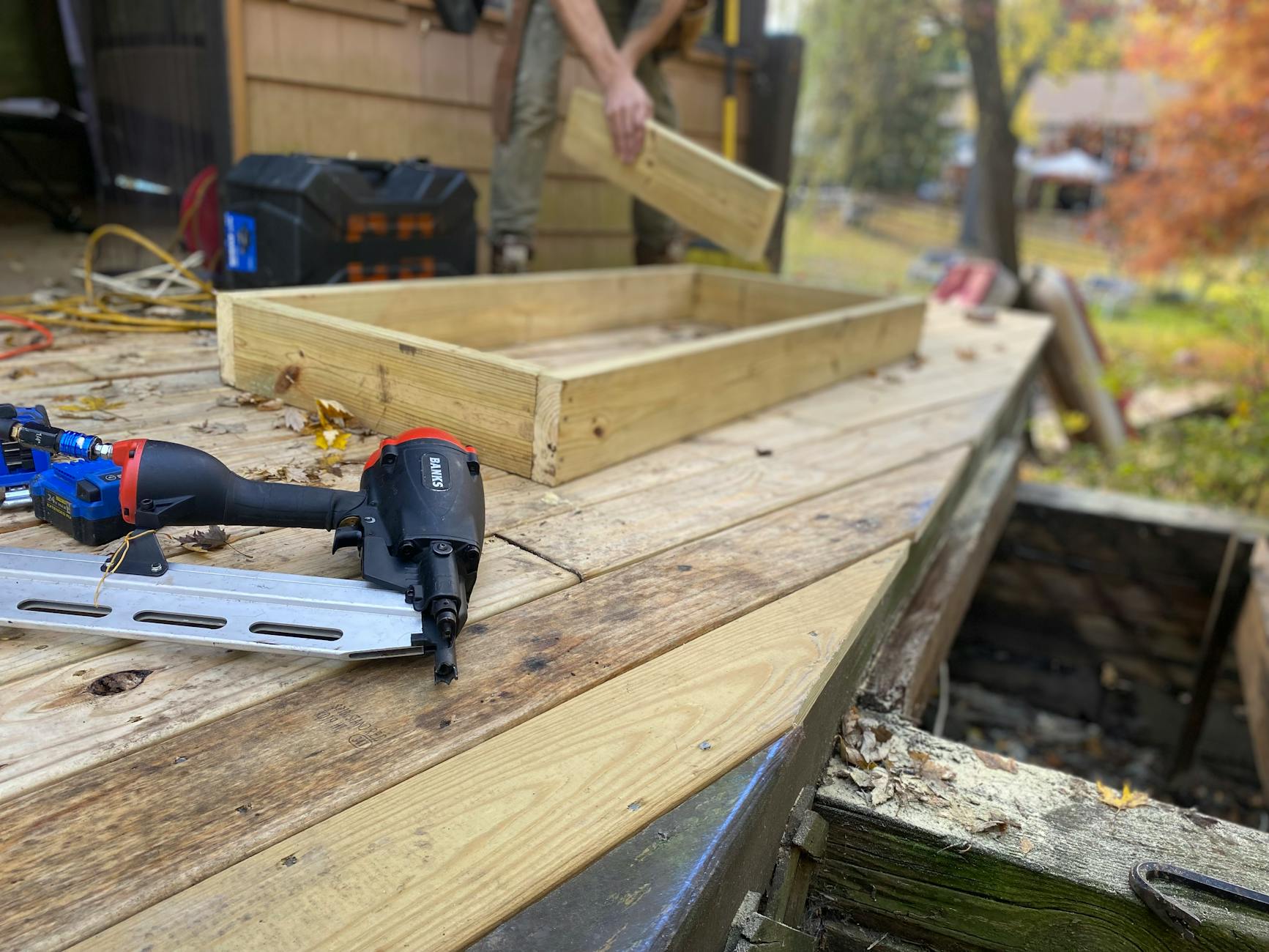 Deck construction by White River Group